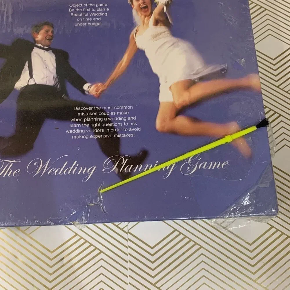 Lovegevity 2004 The Wedding Planning‎ Party Board Game for Brides & Grooms New